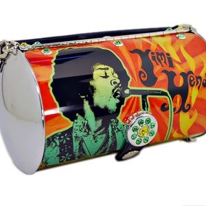 (Like NEW) Jimi Hendrix Cylinder Tote